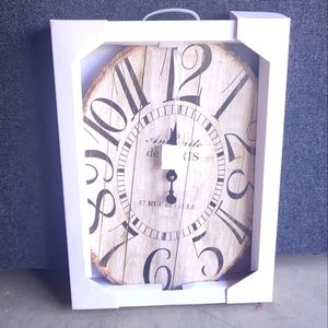 Oval Farmhouse Clock Not for sale